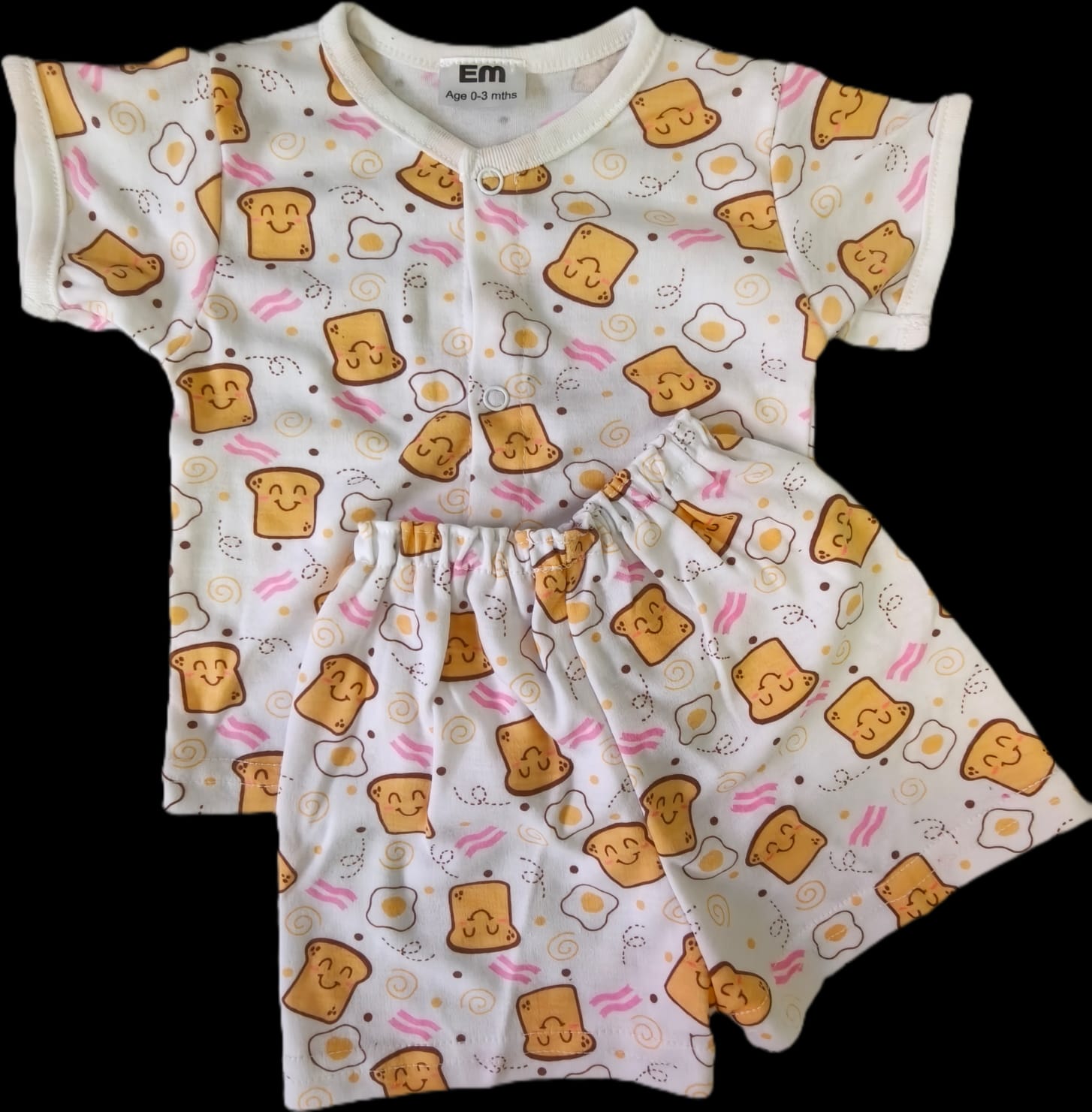EM Baby Basic Wear (2pc Set) - (0-6M)
